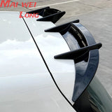 For VW Golf MK6 GTI Golf 6 R20  TDI TSI R-Line Rear Spoiler Wings AK Style Rear Trunk Roof Lip Spoiler Splitter Body Kit