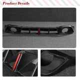 Carbon Fiber Car Rear Diffuser for Volkswagen Golf 8 MK8 GTI 2021-2022 Auto Rear Lower Bumper Lip Diffuser Spoiler Body Kits