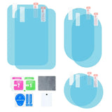 2X Car Mirror Rain-proof Film Car Rearview Mirror Waterproof Film Window Glass Anti-Fog Anti-reflective Sticker Auto Accessores