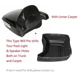 Motorcycle Waterproof ABS Tail Top Case Box for Harley Davidson King tour pack Pak 2014 2020 2021