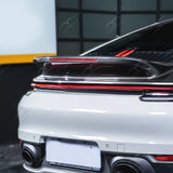 Suitable for Porsche 992 series upgrade SC model ducktail rear lip diffuser with high carbon fiber spoiler