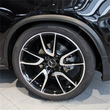 2Pcs Wheel Arch Fender Flares Mudguards GLC43 GLC63 AMG Upgrade For Mercedes-Benz GLC SUV X253 2015-2022 Coupe C253 2016-2022