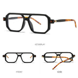 Double Bridge Leopard Sunglasses