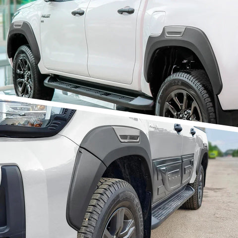 Mudguard Fender Flares Wheel Arch for Toyota Hilux Revo 2015-2020,2021-2023 Models 4X4 Car Auto Part Accessories 6pcs/Set