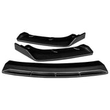 Front Lip Spoiler Apron For Jaguar XF 2008-2014 ABS Gloss Black Head Bumper Chin Shovel Guard Car Styling Carbon