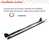 Carbon Fiber Side Skirts Splitters Body Kit For BMW 2 Series G42 2 Door 2022 2023 Side Splitters Canards Guard Side Protection