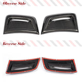 Carbon Fiber Car Front Bumper Air Vents Trims for Mercedes-Benz C Class W204 C63 AMG Bumper Only 2012 2013 2014