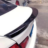 Black Spoiler for BMW F10 5 Series F18 2010-2017 Year Carbon Surface Rear Boot Ducktail Wing Decoration Accessories