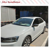 Carbon Fiber Mirror Cover fits for Volkswagen VW Passat CC Scirocco Beetle Jetta(Euro) Side Mirror Cap Covers Replacement Style