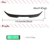 Carbon Fiber Rear Trunk Spoiler for BMW 2 Series G87 M2 / G42 M240i Coupe 2020-2022 Dry Carbon Fiber Rear Trunk Spoiler Wing Lip