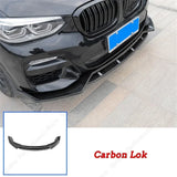 For BMW X3 X4 M40 G01 G02 M-performance Front bumper Lip Body Kit Exterior Trim Canard Lip Splitter Custom 2017-2021 M-sport