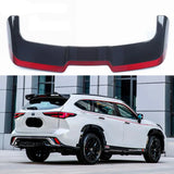 For Toyota 4th Generation Highlander Spoiler 2021 2022 2023 Highlander Upgrade Trunk Top Wing Modified Sports Spoilers