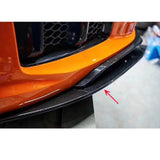 Car Racing for Audi R8 2016 2017 2018 2019 Carbon Fiber Front Bumper Lip Spoiler Splitters Body Kits