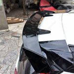 For Nissan Micra 2017-2019 Hatchback Rear Roof Spoiler Cap Rear Trunk Roof Lip Spoiler Wing Car Rear Lip Cover Bodykits Tuning