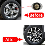 Car Wheel Nut Caps Auto Hub Screw Cover Black Silvery 17mm Bolt Rims Exterior Decoration Special Socket Protection Dust Proof