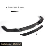 Carbon Fiber Front Bumper Lip Spoiler for BMW F87 M2 Coupe 2-Door 2016 2017 Car Racing Front Lip Chin Apron Protector Body Kits