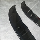 For BMW E90 E91 E92 E93 M3 2Pcs Front Bumper Splitter Lip 3 Series 320i 320d 330i Modify M3 Spoiler Diffuser 2008-2012 Tuning