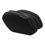 Vivid Black Hard Saddlebags Fit For Harley Fat Boy Breakout FXBR FLFB 2018-2024 2023 Motorcycle Luggage Carrier