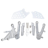 Front Driver Footrest Foot Pegs Bracket For Honda CBR1000RR CBR 1000RR 2004-2007 2005 2006 Motorcycle Rider Pedals