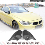 Carbon Mirror Cover for BMW M3 M4 F82 F83 F80 Replacement Style Car Rearview Side Mirror Cover Only Left Hand Drive