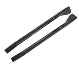 Dry Carbon Fiber Side Skirt Extensions Spoiler Rocker for BMW 3 Series G80 M3 Sedan 2021+ Side Skirts FRP Car Decoration