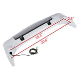 Motorcycle ABS Trunk Spoiler LED Red Rear Brake Light Lamp For Honda Goldwing GL1800 2001-2017 2016 2015 2014 2013 2012 2011 09