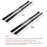 Side Skirt Extensions Universal Car Side Rocker Splitters Diffuser Winglet Wings For BMW For VW Golf mk 6-7 For Honda For Audi