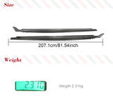 Side Skirts Extension Lips Aprons for Audi S5 B9.5 Sedan 2020-2023 Car Bodykit Bumper Dry Carbon Fiber Side Skirt Extension