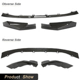 Car Front Bumper Lip Spoiler for BMW G80 M3 G82 M4 2021 2022 Auto Front Lip Chin Apron Guard Body Kits Prepreg Dry Carbon Fiber