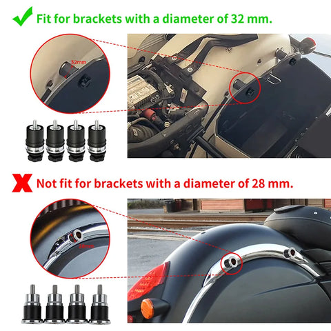 Saddlebags Backrest Sissy Bar Mounting Kits For Indian Chieftain Dark Horse Roadmaster Springfield Chief Vintage Challenger