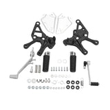 Motorcycle Front Rider Footpeg Pegs Pedal Bracket For Kawasaki Z900 2017-2024 2018 2019 2020