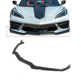 WINTOP Real Carbon fiber C8 Front Bumper Lip For Chevrolet Corvette Stingray C8 2020-2022