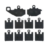 Motorcycle Front Rear Brake Pads For KAWASAKI ZX6R ZX636 NINJA 2003-2006 04 2005
