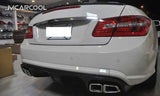 Carbon Fiber Rear Lip Diffuser For Mercedes Benz E Class W207 C207 E260 E300 E350 Sport Coupe 2 Door 2009-2012 Car Bumper Guard