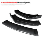 For Kia K2 2011-2019 Car Front Bumper Lip Body Kit Chin Spoiler Protector Side Skirts Extensions Rear Wrap Angle  Accessories