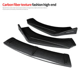 For Kia K2 2011-2019 Car Front Bumper Lip Body Kit Chin Spoiler Protector Side Skirts Extensions Rear Wrap Angle  Accessories