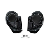 Motorcycle Lower Vented Fairing 6.5" Speakers Boxes Pod For Harley Touring Road Glide Electra FLHX FLTRX FLHTK 2014-2023