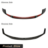 Carbon Fiber Front Bumper Lip Spoiler Splitters for BMW F87 M2 Competition M2C Coupe 2018 2019 Car Front Lip Chin Apron Body Kit