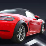 4Pcs 3.1"/80mm Universal Flexible Car Fender Flares Extra Wide Body Wheel Arches
