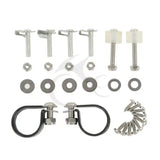 TCMT Lower Vented Fairing Mounting Kit Bolts Screw Set For Harley Road King Street Glide Ultra Limited CVO FLHX Softail
