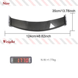 Real Carbon Fiber Rear Roof Racing Spoiler Wing Lip For Benz X156 GLA250 GLA45 2013-18 Car Rear Window Roof Spoiler Wing