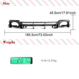 Dry Carbon Car Rear Bumper Diffuser Lip Spoiler for Audi R8 V10 GT Performance Coupe 2023 Facelift New R8 Carbon Diffuser