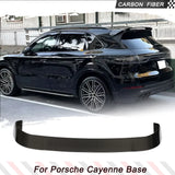 Carbon Fiber Rear Roof Spoiler Boot Lip Wing Car Rear Racing Spoiler For Porsche Cayenne 2018-2022 Not for Coupe Turbo GTS