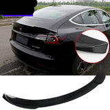 High quality ABS rear spoiler black suitcase for Tesla model 3 2017 2018-2019