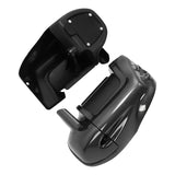 Carbon Fiber Lower Vented Leg Fairing Glove Box For Harley Touring Road King Glide 1983-2013