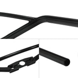Gloss Black Handlebar Handle Bar For Harley-Davidson G 1936-1958 WL 1936-1952 FL 1941-1945 EL 1936-1940 UL 1938-1945
