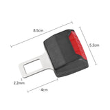 1PCS/2PCS Car Safety Seat Belt Clip Extender Seatbelt Lock Buckle Plug Thick Insert Socket Extension Safe Buckle Tool Accessory