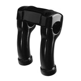 4" Tall Handlebar Riser Clamp For Harley Softail Breakout Standard Street Bob FXBB FXDR FXBR 1.25" Bar