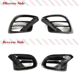 Carbon Fiber Car Front Fins Air Vent Cover for Mercedes Benz GLE Clas W167 C167 GLE450 GLE53 GLE63 AMG