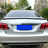 For Mercedes Benz E CLASS W212 E200 E220 E250 E300 E320 E63 AMG 2008-2015 ABS Plastic Rear Trunk Lid Ducktail Lip Spoiler Wings
